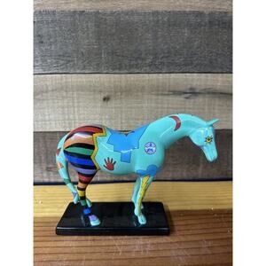 Trail of Painted Ponies Porcelain Figurine Spirit War Pony 2E 6410 In Box